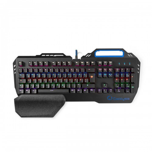 Bedraad Gaming Toetsenbord | USB | Mechanische Toetsen | RGB | QWERTZ | Duits | USB Gevoed | Lengte stroomkabel: 1.70 m | Gaming - gkbd400bkde