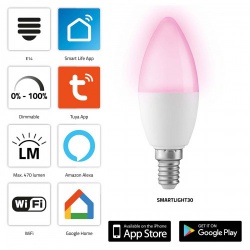 SMARTLIGHT30 Smart LED-kleurenlamp met Wi-Fi - smartlight30
