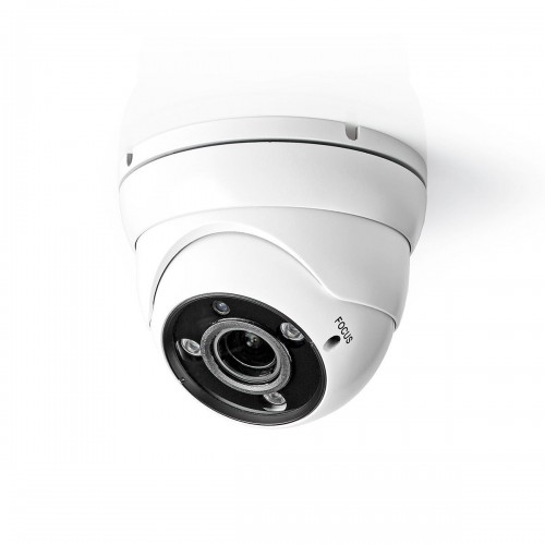 CCTV-Beveiligingscamera | Full HD 1080p | Nachtzicht: 30 m | Netvoeding | 1/3" CMOS | Kijkhoek: 96 ° | Lens: 2.8 - 12 mm | ABS | Wit / Zwart - ahdcdw20wt