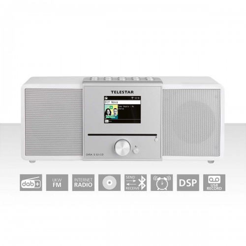 TELESTAR DIRA S32i CD Wit EWF DAB+ / FM / INTERNET / BLUETOOTH - 30-320-03
