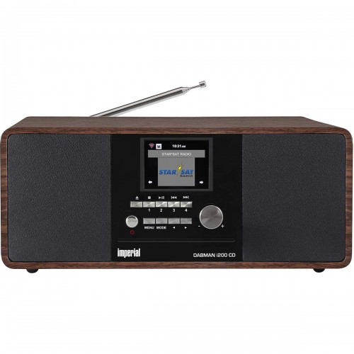 IMPERIAL DABMAN i200 CD Houtlook DAB+ / FM / INTERNET / BLUETOOTH - 22-235-00