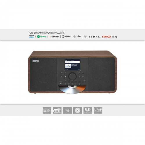 IMPERIAL DABMAN i205 CD Houtlook DAB+ / FM / INTERNET / BLUETOOTH - 22-238-00