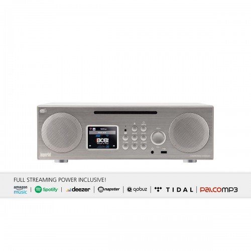 IMPERIAL DABMAN i450 CD Wit-Zilver DAB+ / FM / INTERNET / BLUETOOTH - 22-248-00