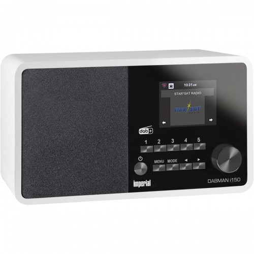 DABMAN i150 Compacte Hybride Radio voor Internet / DAB+ / FM Wit - 22-262-00