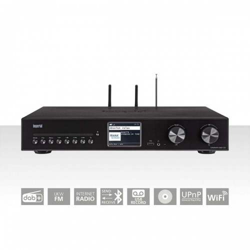 DABMAN i560 CD Alles-in-één HiFi-systeem met versterker en CD-speler DAB+ / FM / Internet / Bluetooth Zwart - 22-254-00