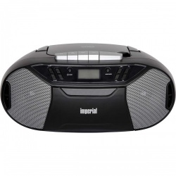 PBB 1 Compacte draagbare boombox met CD-speler, cassettedeck en FM-radio - 22-325-00