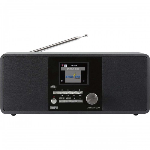 DABMAN i220 BT DAB+ / FM internetradio met bluetooth Zwart - 22-286-00