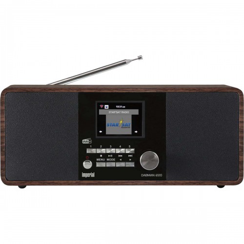 DABMAN i220 BT DAB+ / FM internetradio met bluetooth Wood - 22-287-00