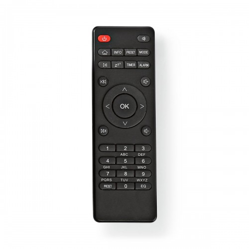 Vervangende Afstandsbediening | Geschikt voor: RDIN3000BK / RDIN4000BK / RDIN5000BK / RDIN5005BK | Vast | 1 Apparaat | Duidelijke Lay-out | Infrarood | Zwart - rdinrc300bk