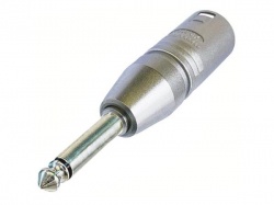 3-pin xlr mannelijk naar mono 1/4