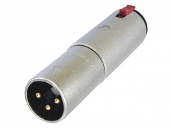 3-pin xlr mannelijk naar stereo 1/4