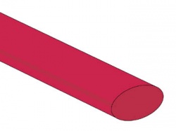 thermische krimpkous 12.7mm - rood - 25 st. - STB127R