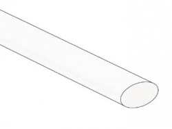 thermische krimpkous 9.5mm - wit - 25 st. - STB95W