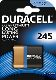 2CR5 duracell foto batterij 6V lithium - 2cr5