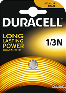 CR1/3N duracell lithium batterij 3V - CR1/3N