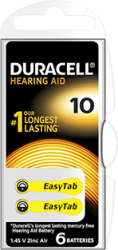 DA10 duracell zinc-air batterij 1.45V  - DA10