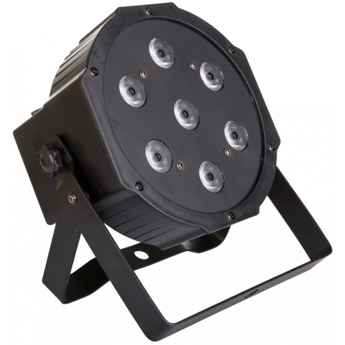 Compacte RGBW LED Projector 7 x 10 Watt - party spot