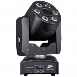 Compacte professionele LED Moving Head 30 W - Moving Wash 6 x 8 RGBW - striker